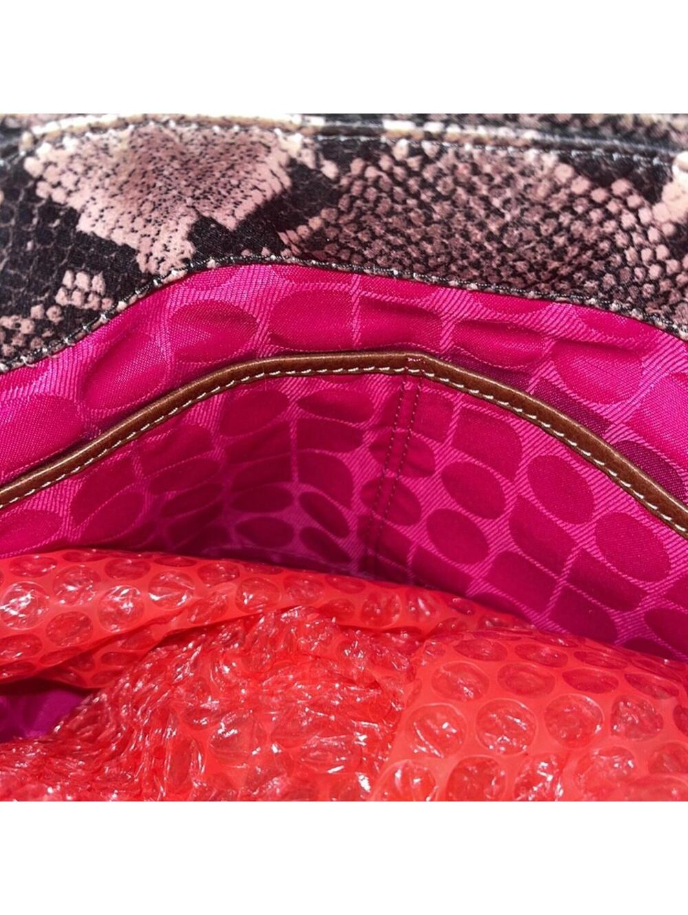 Kate Spade Python Triple Entry Shoulder Handbag Tote MINT CONDITION - Picture 5 of 9